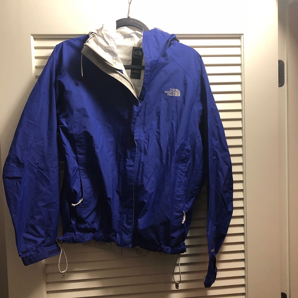 Aztec Blue North Face Rain Jacket
